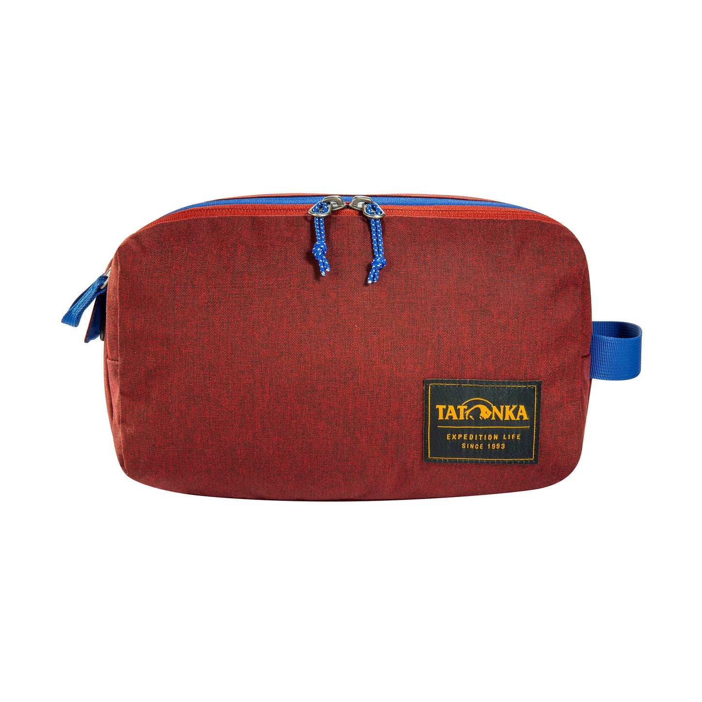 Cosmetic Double Zip Pouch Kulturbeutel rot