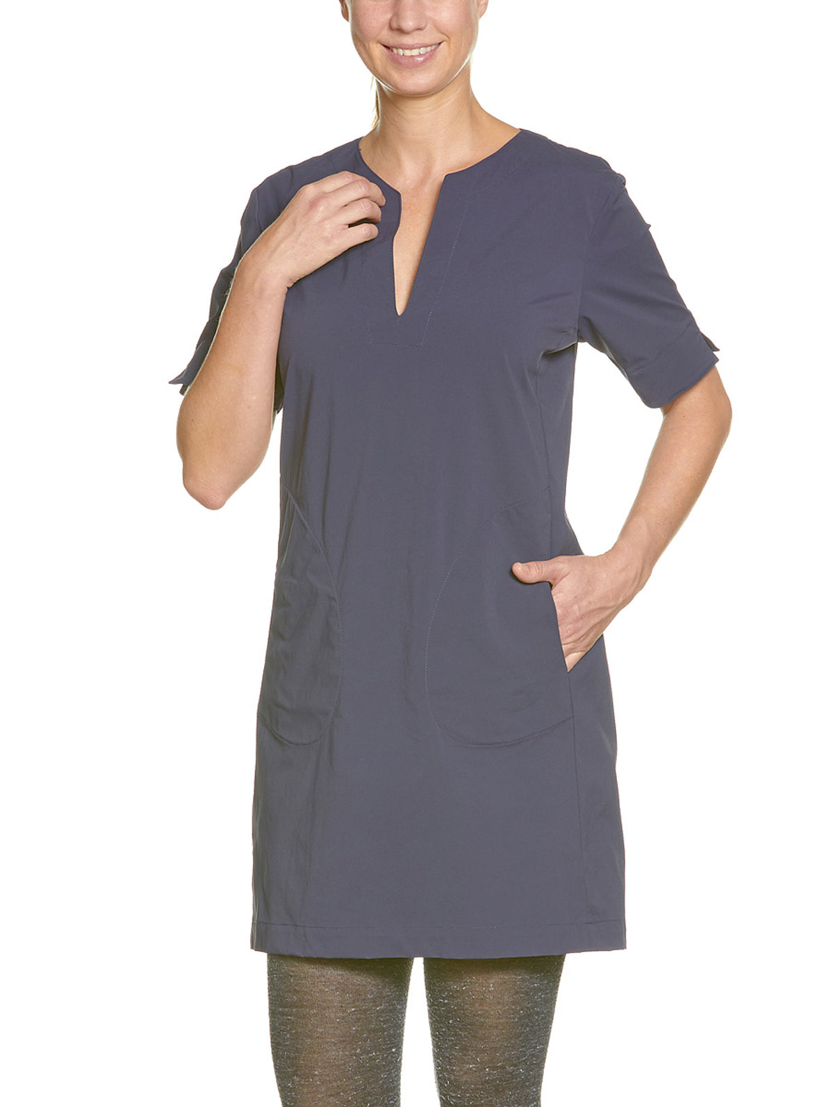 Gora Dress Women 36 Aubergine Red