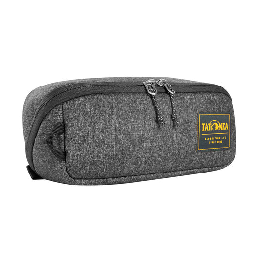 Square Zip Pouch M Black Kulturbeutel