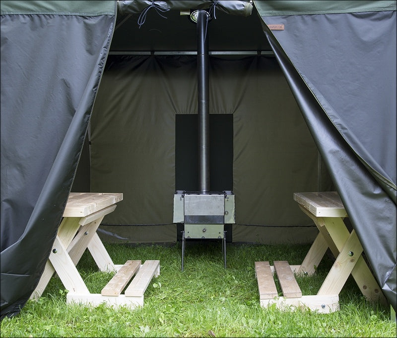 Finnische Sauna Klappbank