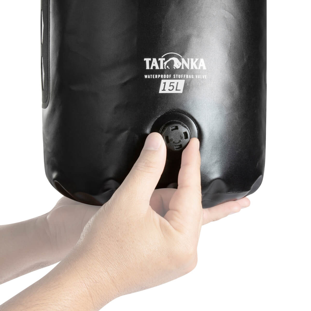 WP Stuffbag Valve 15l black Packsack mit Ventil